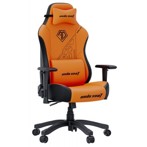 Купити Ігрове крісло Anda Seat Phantom 3 Tiger Edition L (AD18Y-14-OB-PV/C) Orange - ціна в Києві, Львові, Вінниці, Хмельницькому, Франківську, Україні | інтернет-магазин TELEMART.UA фото