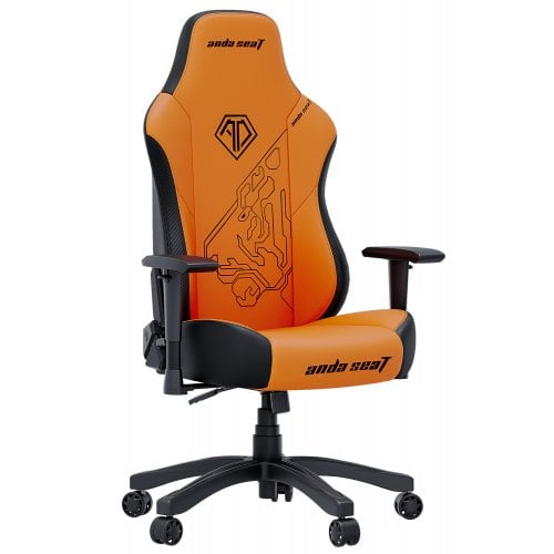 Купити Ігрове крісло Anda Seat Phantom 3 Tiger Edition L (AD18Y-14-OB-PV/C) Orange - ціна в Києві, Львові, Вінниці, Хмельницькому, Франківську, Україні | інтернет-магазин TELEMART.UA фото