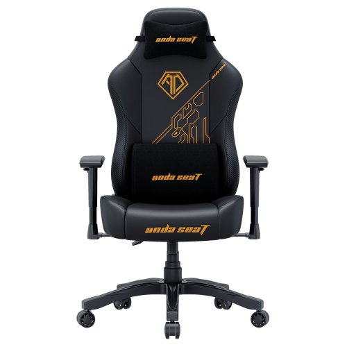 Купити Ігрове крісло Anda Seat Phantom 3 Tiger Edition L (AD18Y-14-B-PV/C) Black - ціна в Києві, Львові, Вінниці, Хмельницькому, Франківську, Україні | інтернет-магазин TELEMART.UA фото