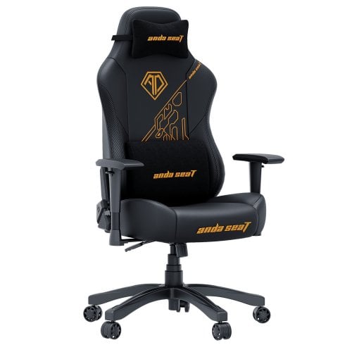 Купить Игровое кресло Anda Seat Phantom 3 Tiger Edition L (AD18Y-14-B-PV/C) Black - цена в Харькове, Киеве, Днепре, Одессе
в интернет-магазине Telemart фото