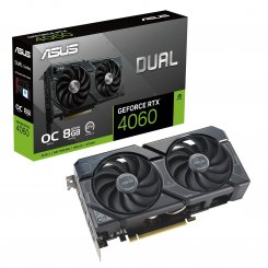 Уценка видеокарта Asus GeForce RTX 4060 Dual OC 8192MB (DUAL-RTX4060-O8G) (Следы установки, 632538)