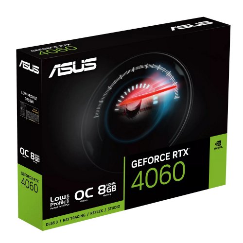 Photo Video Graphic Card Asus GeForce RTX 4060 LP BRK OC 8192MB (RTX4060-O8G-LP-BRK)