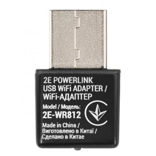 Купити Wi-Fi адаптер 2E PowerLink WR812 (2E-WR812) - ціна в Києві, Львові, Вінниці, Хмельницькому, Франківську, Україні | інтернет-магазин TELEMART.UA фото