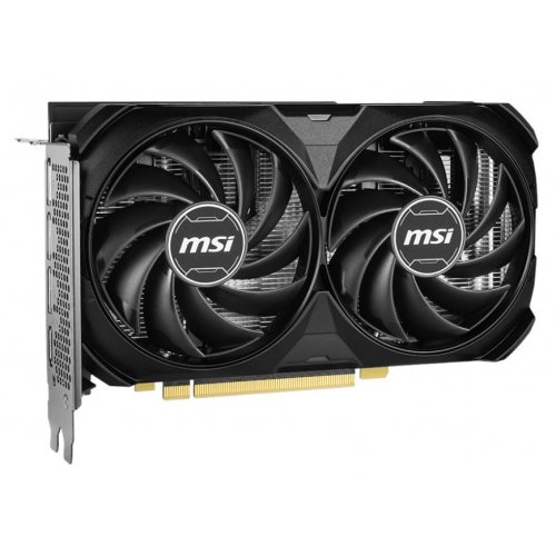 Купить Видеокарта MSI GeForce RTX 4060 Ti VENTUS 2X BLACK E1 OC 8192MB (RTX 4060 Ti 8G VENTUS 2X BLACK E1 OC) с проверкой совместимости: обзор, характеристики, цена в Киеве, Днепре, Одессе, Харькове, Украине | интернет-магазин TELEMART.UA фото