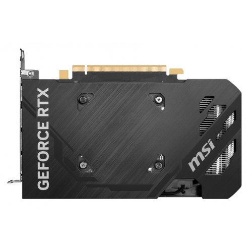 Купить Видеокарта MSI GeForce RTX 4060 Ti VENTUS 2X BLACK E1 OC 8192MB (RTX 4060 Ti 8G VENTUS 2X BLACK E1 OC) с проверкой совместимости: обзор, характеристики, цена в Киеве, Днепре, Одессе, Харькове, Украине | интернет-магазин TELEMART.UA фото