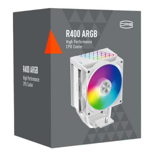 Купить Кулер PCCooler R400 ARGB White с проверкой совместимости: обзор, характеристики, цена в Киеве, Днепре, Одессе, Харькове, Украине | интернет-магазин TELEMART.UA фото