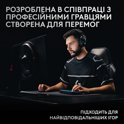 Клавиатура Logitech G PRO X 60 TKL GX Optical Tactile (920-011911) Black купить в Украине: Киев, Днепр, Харьков, Одесса  | Низкая цена, отзывы, характеристики от TELEMART фото