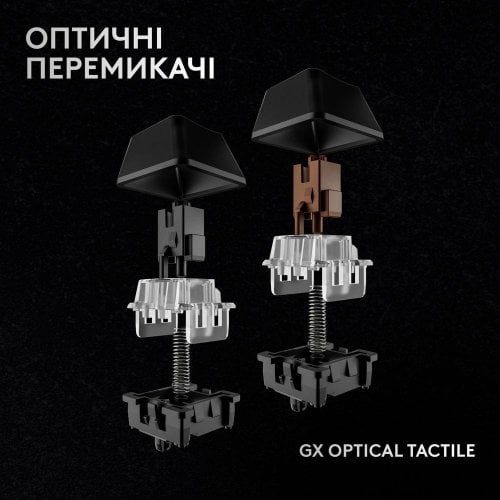 Купить Клавиатура Logitech G PRO X 60 TKL GX Optical Tactile (920-011911) Black - цена в Харькове, Киеве, Днепре, Одессе
в интернет-магазине Telemart фото