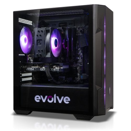 Купить Игровой ПК EVOLVE PweredBy MSI 3H+ (EVOP-G3HR560N406TI-D432S1TBKSH) Black/Shadow - цена в Харькове, Киеве, Днепре, Одессе
в интернет-магазине Telemart фото