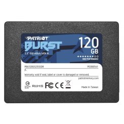 Ssd-диск Patriot Burst 120GB TLC 2.5'' (PBU120GS25SSDR) (Відновлено продавцем, 633493)