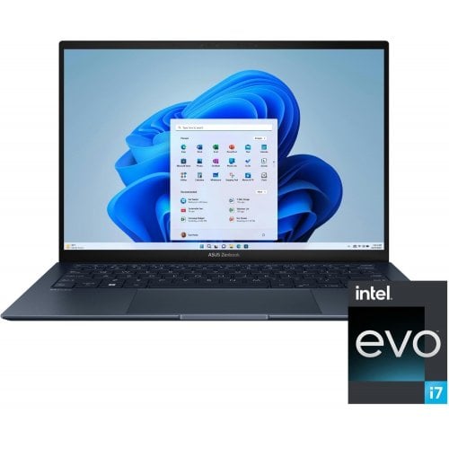 Купити Ноутбук Asus Zenbook S 13 OLED UX5304MA-NQ040W (90NB12V3-M001K0) Ponder Blue - ціна в Києві, Львові, Вінниці, Хмельницькому, Франківську, Україні | інтернет-магазин TELEMART.UA фото