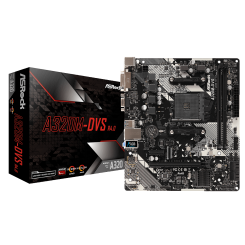 Материнська плата AsRock A320M-DVS R4.0 (sAM4, AMD A320) (Відновлено продавцем, 634048)