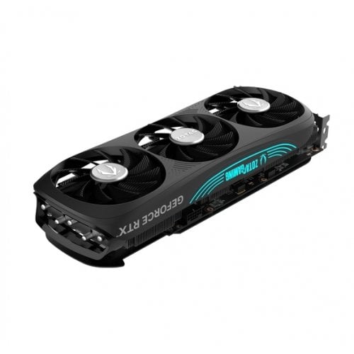 Відеокарта Zotac GeForce RTX 4070 SUPER Gaming Trinity Black OC 12288MB (ZT-D40720J-10P) купити з перевіркою сумісності: огляд, характеристики, ціна у Києві, Львові, Вінниці, Хмельницькому, Івано-Франківську, Україні | інтернет-магазин TELEMART.UA фото