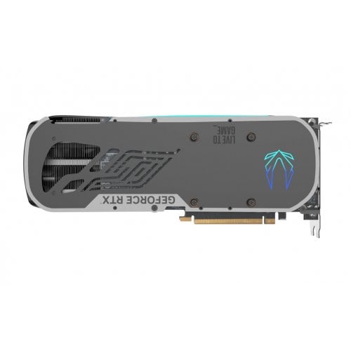 Відеокарта Zotac GeForce RTX 4070 SUPER Gaming Trinity Black OC 12288MB (ZT-D40720J-10P) купити з перевіркою сумісності: огляд, характеристики, ціна у Києві, Львові, Вінниці, Хмельницькому, Івано-Франківську, Україні | інтернет-магазин TELEMART.UA фото