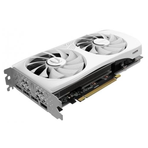 Відеокарта Zotac GeForce RTX 4070 SUPER Gaming Twin Edge OC White 12288MB (ZT-D40720Q-10M) купити з перевіркою сумісності: огляд, характеристики, ціна у Києві, Львові, Вінниці, Хмельницькому, Івано-Франківську, Україні | інтернет-магазин TELEMART.UA фото