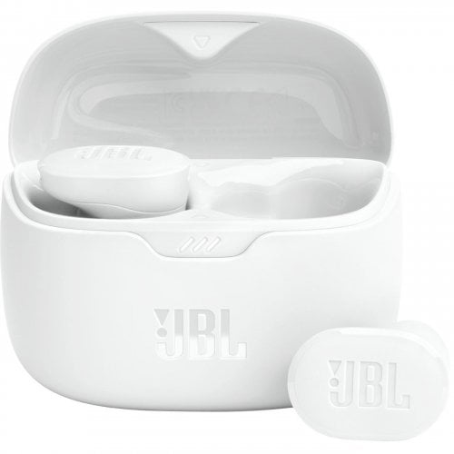 Купити Навушники JBL Tune Buds (JBLTBUDSWHT) White - ціна в Києві, Львові, Вінниці, Хмельницькому, Франківську, Україні | інтернет-магазин TELEMART.UA фото