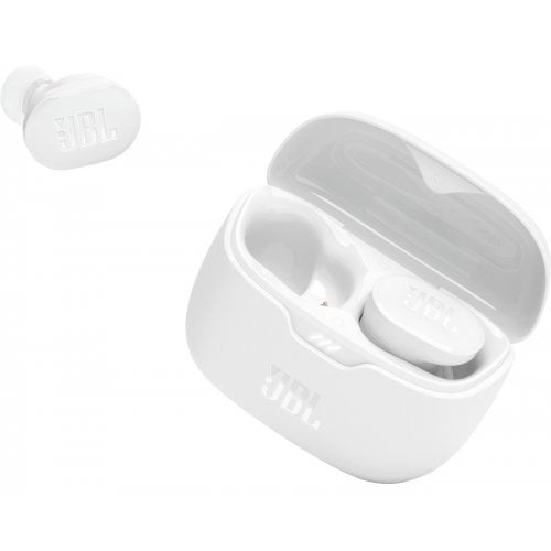 Купити Навушники JBL Tune Buds (JBLTBUDSWHT) White - ціна в Києві, Львові, Вінниці, Хмельницькому, Франківську, Україні | інтернет-магазин TELEMART.UA фото