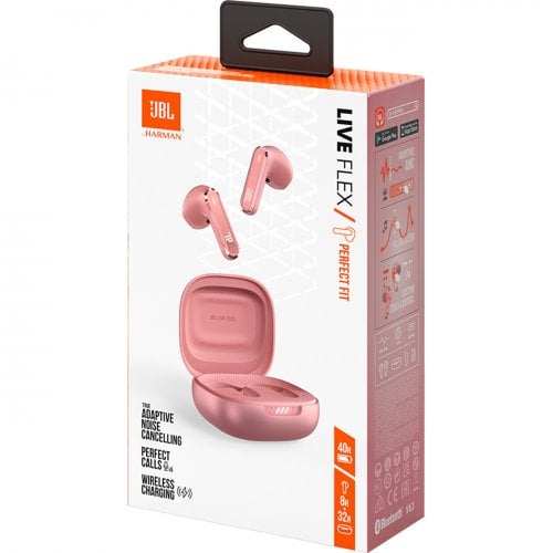 Купить Наушники JBL Live Flex (JBLLIVEFLEXROS) Rose - цена в Харькове, Киеве, Днепре, Одессе
в интернет-магазине Telemart фото