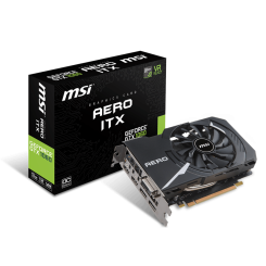 Видеокарта MSI GeForce GTX 1060 Dual Fan OC 6144MB (GTX 1060 6GT OCV1) (Восстановлено продавцом, 634350)