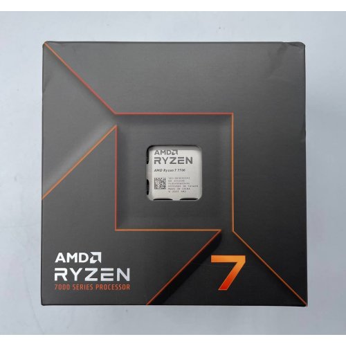 Купить Процессор AMD Ryzen 7 7700 3.8(5.3)GHz 32MB sAM5 Box (100-100000592BOX) (Состояние нового, 634398) с проверкой совместимости: обзор, характеристики, цена в Киеве, Днепре, Одессе, Харькове, Украине | интернет-магазин TELEMART.UA фото