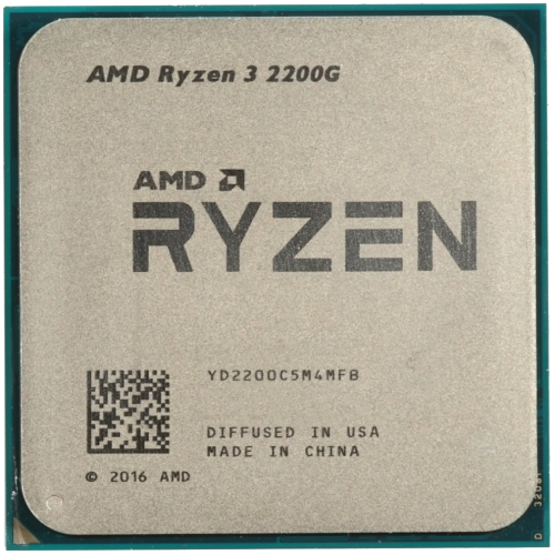 Купить Процессор AMD Ryzen 3 2200G 3.5(3.7)GHz sAM4 Tray (YD220BC5M4MFB) (Восстановлено продавцом, 634402) с проверкой совместимости: обзор, характеристики, цена в Киеве, Днепре, Одессе, Харькове, Украине | интернет-магазин TELEMART.UA фото