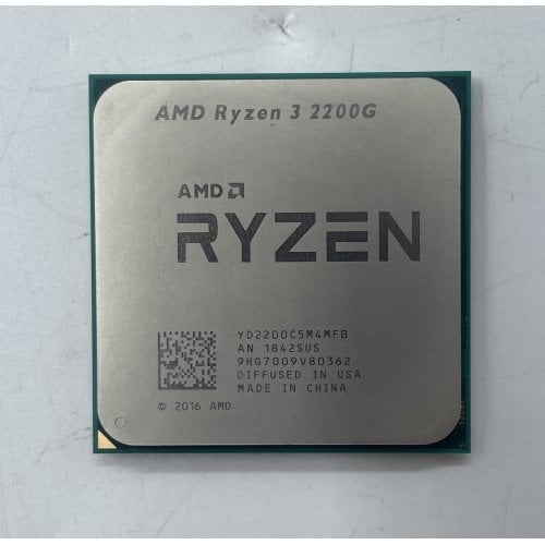 Купить Процессор AMD Ryzen 3 2200G 3.5(3.7)GHz sAM4 Tray (YD220BC5M4MFB) (Восстановлено продавцом, 634402) с проверкой совместимости: обзор, характеристики, цена в Киеве, Днепре, Одессе, Харькове, Украине | интернет-магазин TELEMART.UA фото