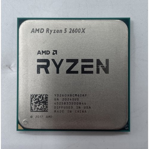 Купить Процессор AMD Ryzen 5 2600X 3.6(4.2)GHz 16MB sAM4 Box (YD260XBCAFBOX) (Восстановлено продавцом, 634447) с проверкой совместимости: обзор, характеристики, цена в Киеве, Днепре, Одессе, Харькове, Украине | интернет-магазин TELEMART.UA фото
