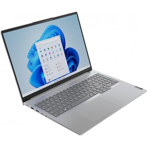 Купить Ноутбук Lenovo ThinkBook 16 G6 ABP (21KK004ARA) Arctic Grey - цена в Харькове, Киеве, Днепре, Одессе
в интернет-магазине Telemart фото