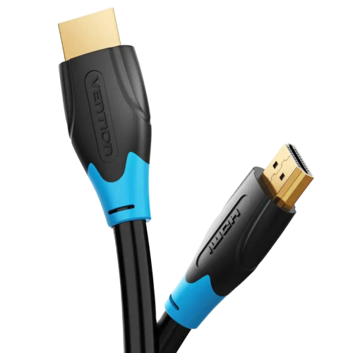 Купить Кабель Vention Flat HDMI to HDMI V2.0 1m (VAA-B02-L100) Black - цена в Харькове, Киеве, Днепре, Одессе
в интернет-магазине Telemart фото