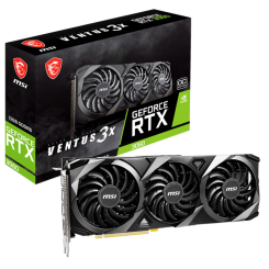 Відеокарта MSI GeForce RTX 3060 VENTUS 3X OC 12288MB (RTX 3060 VENTUS 3X 12G OC) (Відновлено продавцем, 635067)