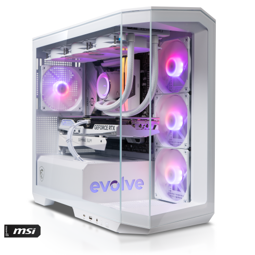 Продати Ігровий ПК EVOLVE PoweredBy MSI Project_Zero (EVGP-ZEROR750FN407S-D532S1TWhite) White за Trade-In у інтернет-магазині Телемарт - Київ, Дніпро, Україна фото