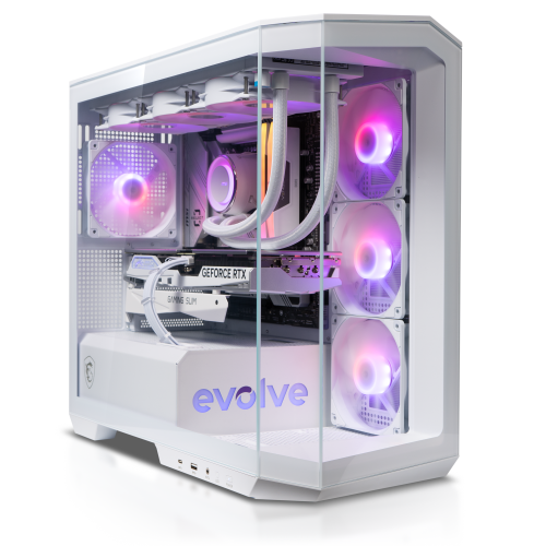 Продать Игровой ПК EVOLVE PoweredBy MSI Project_Zero (EVGP-ZEROR750FN407S-D532S1TWhite) White по Trade-In интернет-магазине Телемарт - Киев, Днепр, Украина фото