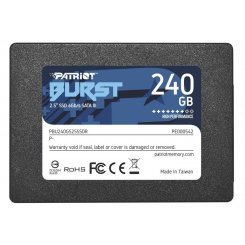 Ssd-диск Patriot Burst 240GB TLC 2.5'' (PBU240GS25SSDR) (Восстановлено продавцом, 635189)