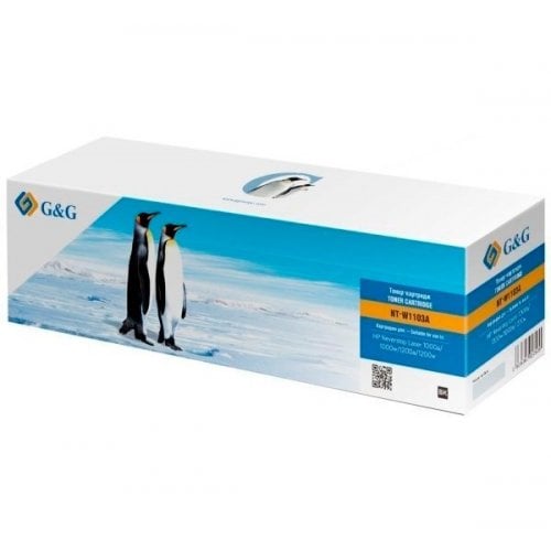 Картридж G&G HP 103A Neverstop LJ 1000a/1000w/1200a/1200w (G&G-W1103A) Black купити в Україні | Telemart фото