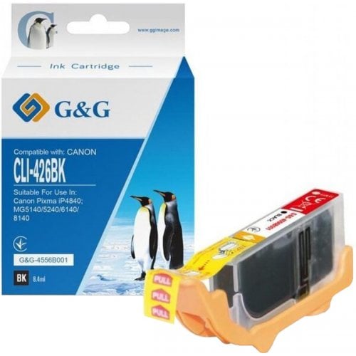 Купить Картридж G&G Canon PIXMA iP4840;MG5140/5240/6140/8140 (G&G-4556B001) Black - цена в Харькове, Киеве, Днепре, Одессе
в интернет-магазине Telemart фото