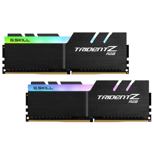 Купить ОЗУ G.Skill DDR4 16GB (2x8GB) 4400Mhz Trident Z RGB Black (F4-4400C18D-16GTZRC) с проверкой совместимости: обзор, характеристики, цена в Киеве, Днепре, Одессе, Харькове, Украине | интернет-магазин TELEMART.UA фото