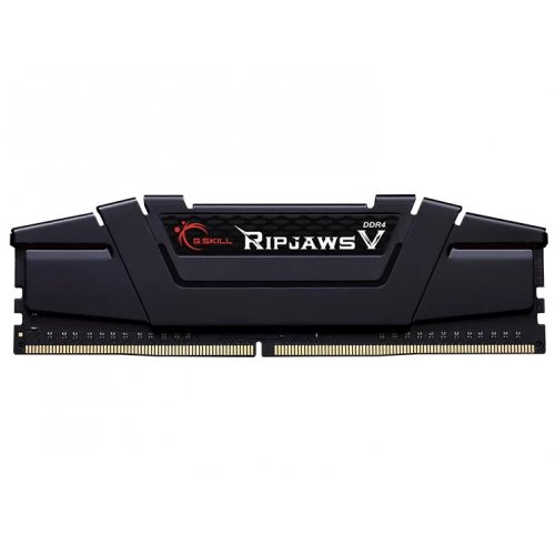 ОЗП G.Skill DDR4 32GB (2x16GB) 4000Mhz Ripjaws V Black (F4-4000C16D-32GVK) купити з перевіркою сумісності: огляд, характеристики, ціна у Києві, Львові, Вінниці, Хмельницькому, Івано-Франківську, Україні | інтернет-магазин TELEMART.UA фото