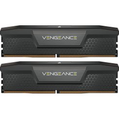 Фото Corsair DDR5 32GB (2x16GB) 6000Mhz Vengeance Black (CMK32GX5M2B6000C38)