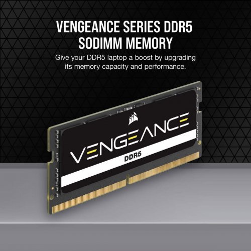 Продать ОЗУ Corsair SODIMM DDR5 16GB (2x8GB) 4800Mhz Vengeance (CMSX16GX5M2A4800C40) по Trade-In интернет-магазине Телемарт - Киев, Днепр, Украина фото