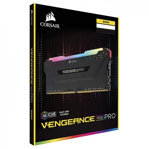 Купить ОЗУ Corsair DDR4 64GB (2x32GB) 3600Mhz Vengeance RGB Pro Black (CMW64GX4M2D3600C18) с проверкой совместимости: обзор, характеристики, цена в Киеве, Днепре, Одессе, Харькове, Украине | интернет-магазин TELEMART.UA фото