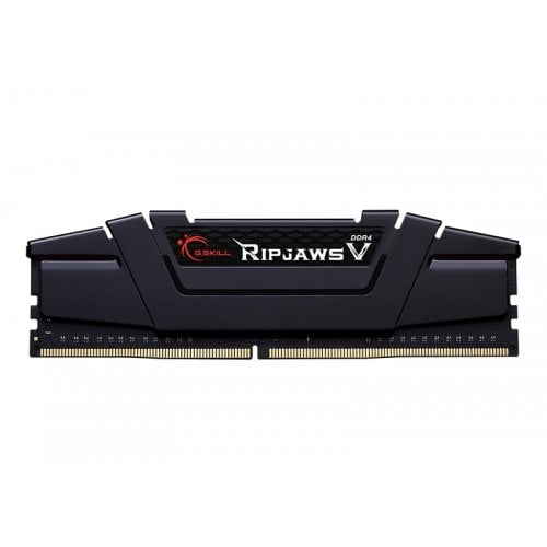 Купить ОЗУ G.Skill DDR4 16GB (2x8GB) 4600Mhz Ripjaws V Black (F4-4600C19D-16GVKE) с проверкой совместимости: обзор, характеристики, цена в Киеве, Днепре, Одессе, Харькове, Украине | интернет-магазин TELEMART.UA фото