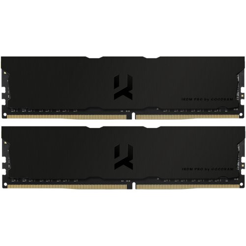 Купить ОЗУ GoodRAM DDR4 16GB (2x8GB) 3600Mhz IRDM Pro Deep (IRP-K3600D4V64L18S/16GDC) с проверкой совместимости: обзор, характеристики, цена в Киеве, Днепре, Одессе, Харькове, Украине | интернет-магазин TELEMART.UA фото