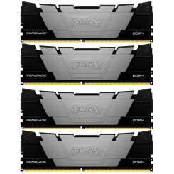 ОЗУ Kingston DDR4 128GB (4x32GB) 3600Mhz FURY Renegade Black (KF436C18RB2K4/128)