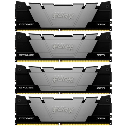 Продать ОЗУ Kingston DDR4 128GB (4x32GB) 3600Mhz FURY Renegade Black (KF436C18RB2K4/128) по Trade-In интернет-магазине Телемарт - Киев, Днепр, Украина фото