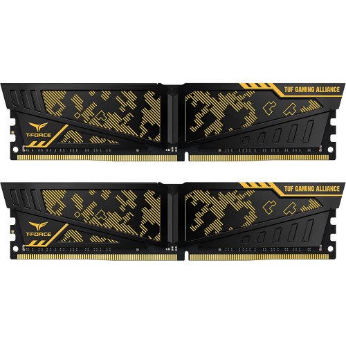 Продать ОЗУ Team DDR4 16GB (2x8GB) 3200Mhz T-Force Vulcan TUF Gaming Alliance (TLTYD416G3200HC16CDC01) по Trade-In интернет-магазине Телемарт - Киев, Днепр, Украина фото