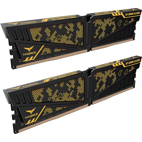 Продать ОЗУ Team DDR4 16GB (2x8GB) 3200Mhz T-Force Vulcan TUF Gaming Alliance (TLTYD416G3200HC16CDC01) по Trade-In интернет-магазине Телемарт - Киев, Днепр, Украина фото