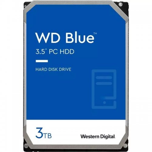 Купить Жесткий диск Western Digital Blue 3TB 256MB 5400RPM 3.5'' (WD30EZAX) с проверкой совместимости: обзор, характеристики, цена в Киеве, Днепре, Одессе, Харькове, Украине | интернет-магазин TELEMART.UA фото