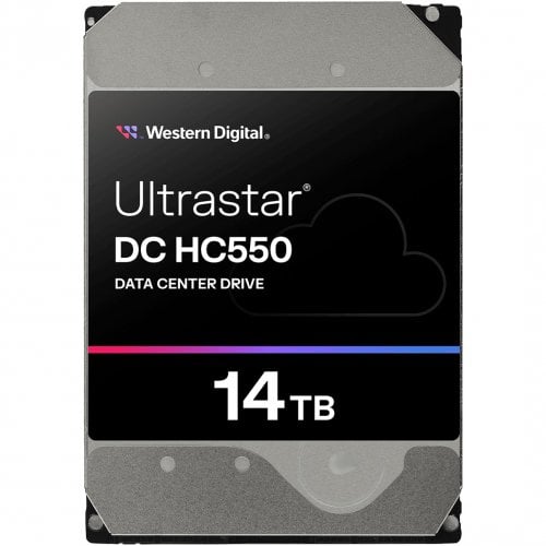 Купить Жесткий диск Western Digital Ultrastar DC HC550 14TB 512MB 7200RPM 3.5" (WUH721814ALE6L4/0F38581) с проверкой совместимости: обзор, характеристики, цена в Киеве, Днепре, Одессе, Харькове, Украине | интернет-магазин TELEMART.UA фото