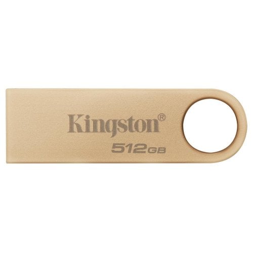 Купить Накопитель Kingston DataTraveller SE9 G3 512GB USB 3.2 (DTSE9G3/512GB) Gold - цена в Харькове, Киеве, Днепре, Одессе
в интернет-магазине Telemart фото