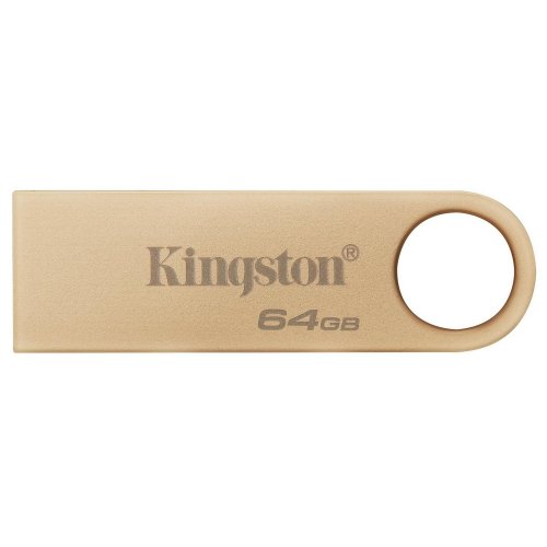 Купити Накопичувач Kingston DataTraveller SE9 G3 64GB USB 3.2 (DTSE9G3/64GB) Gold - ціна в Києві, Львові, Вінниці, Хмельницькому, Франківську, Україні | інтернет-магазин TELEMART.UA фото